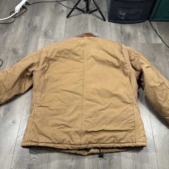 Vintage Carhartt Arctic Detroit Jacket Mens XL 48 Regular Quilted Lined USA Made - Picture 5 of 5
